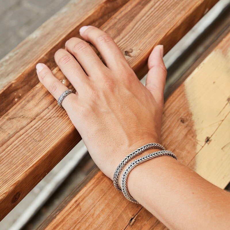 Armband Nurul XS Zilver Buddha to Buddha
