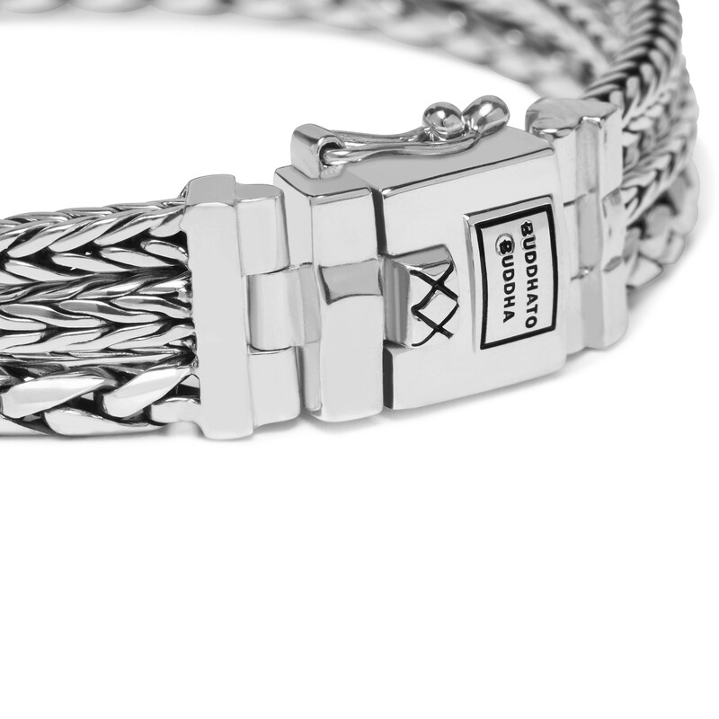 Armband Triple Mini Zilver Buddha to Buddha