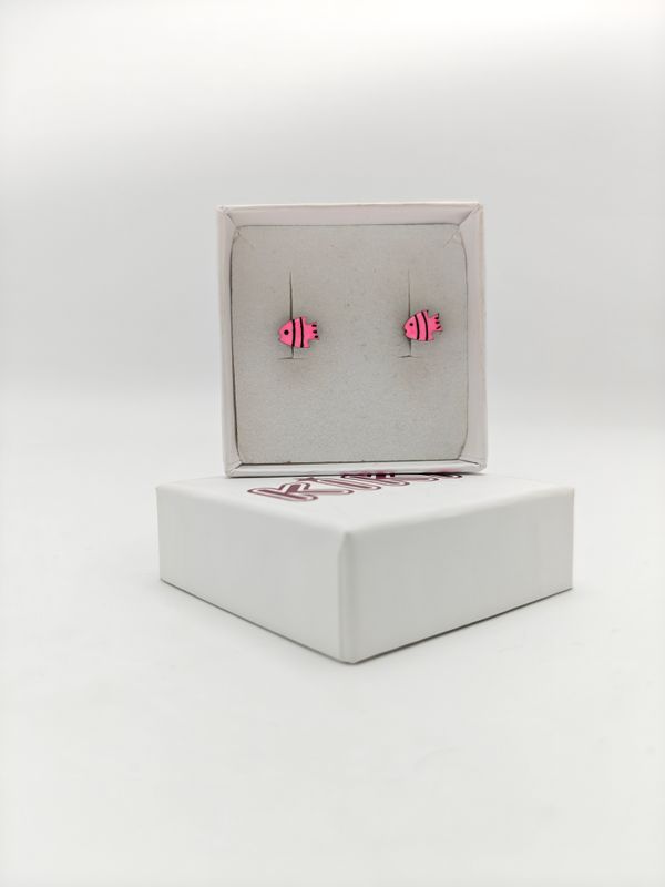 Karma kinderoorbel roze vis