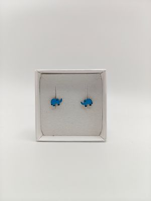 Karma kinderoorbel blauwe olifantje