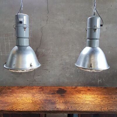 Hanging loft industrial lamp(2 pieces)