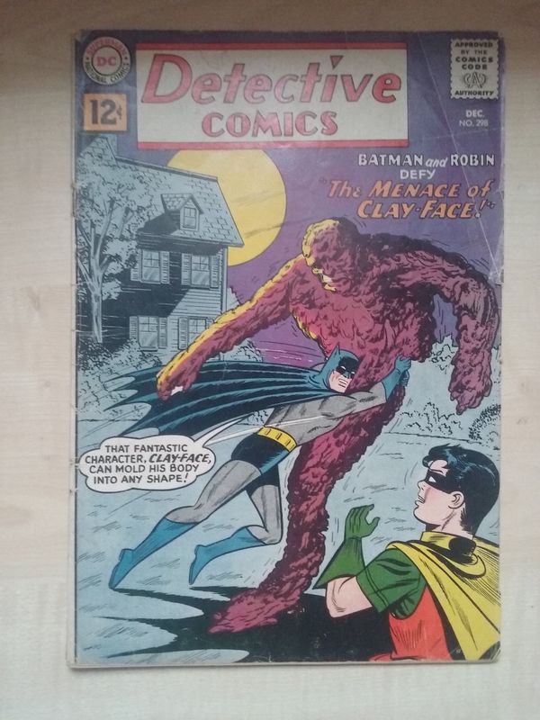 DC Comics - Detective Comics #298 (Featuring Batman) - 1st Appearance Of Matt Hagen As 'Clayface' - (1961)