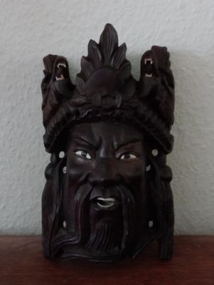 Chinese Handmade Face Expression Genghis Khan