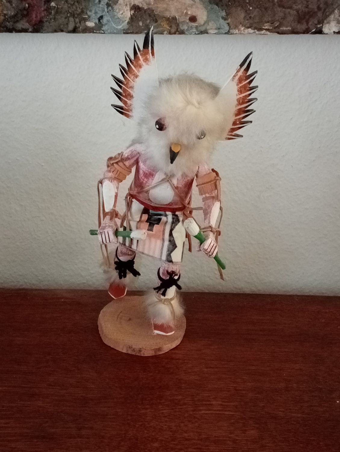 Hibou - USA - années 1980 - Poupée Kachina - originale