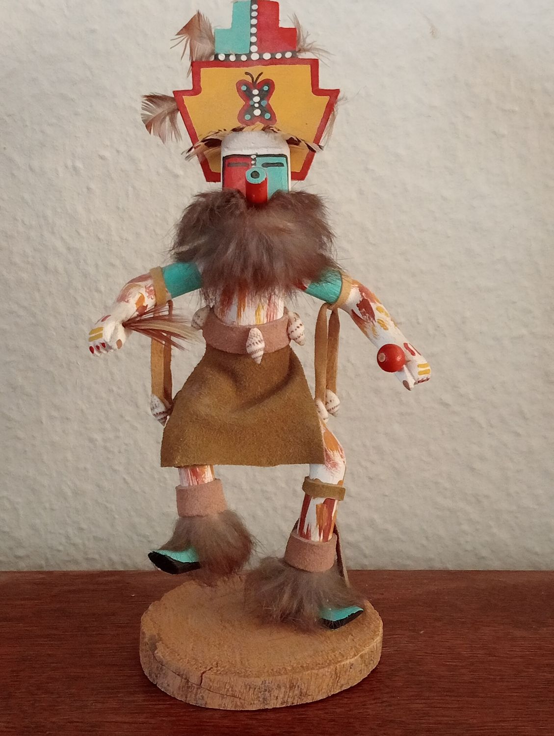 Papillon - USA années 1980 - Poupée Kachina - originale