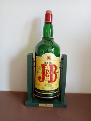 Rare 3L J&B lege Schotse whiskyfles