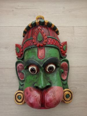 Hanuman - Handgemaakt - Hindoeïsme - Masker