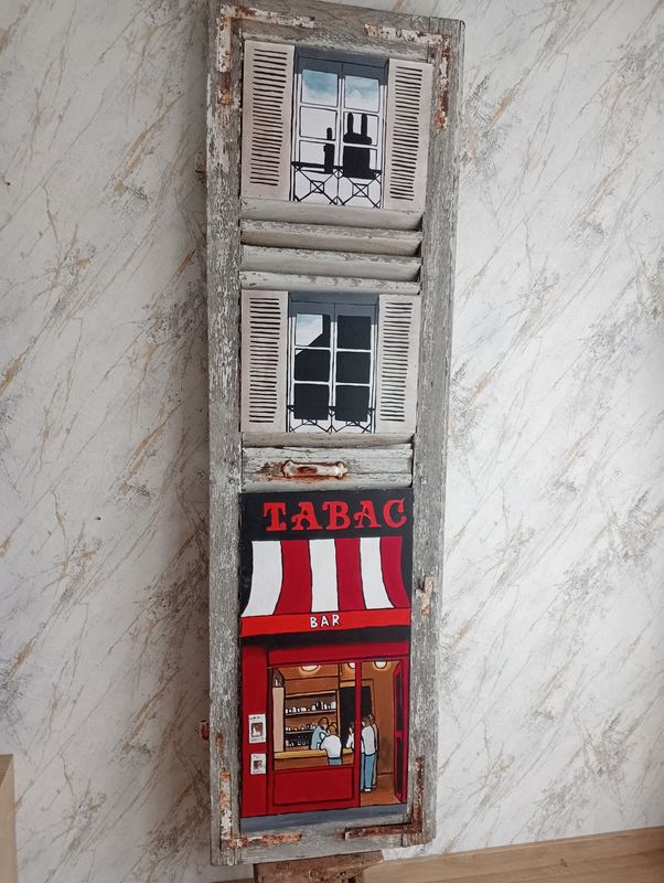 Tabac - Bar - Petraeus - Volet à panneau - Unique