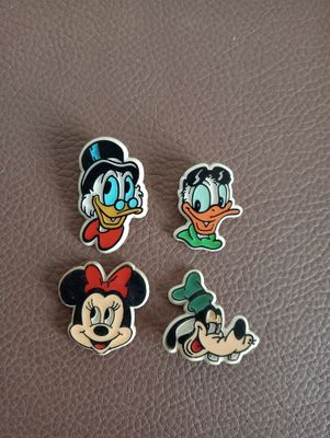 Vintage speld - Magneet Disney figuren - Brabo