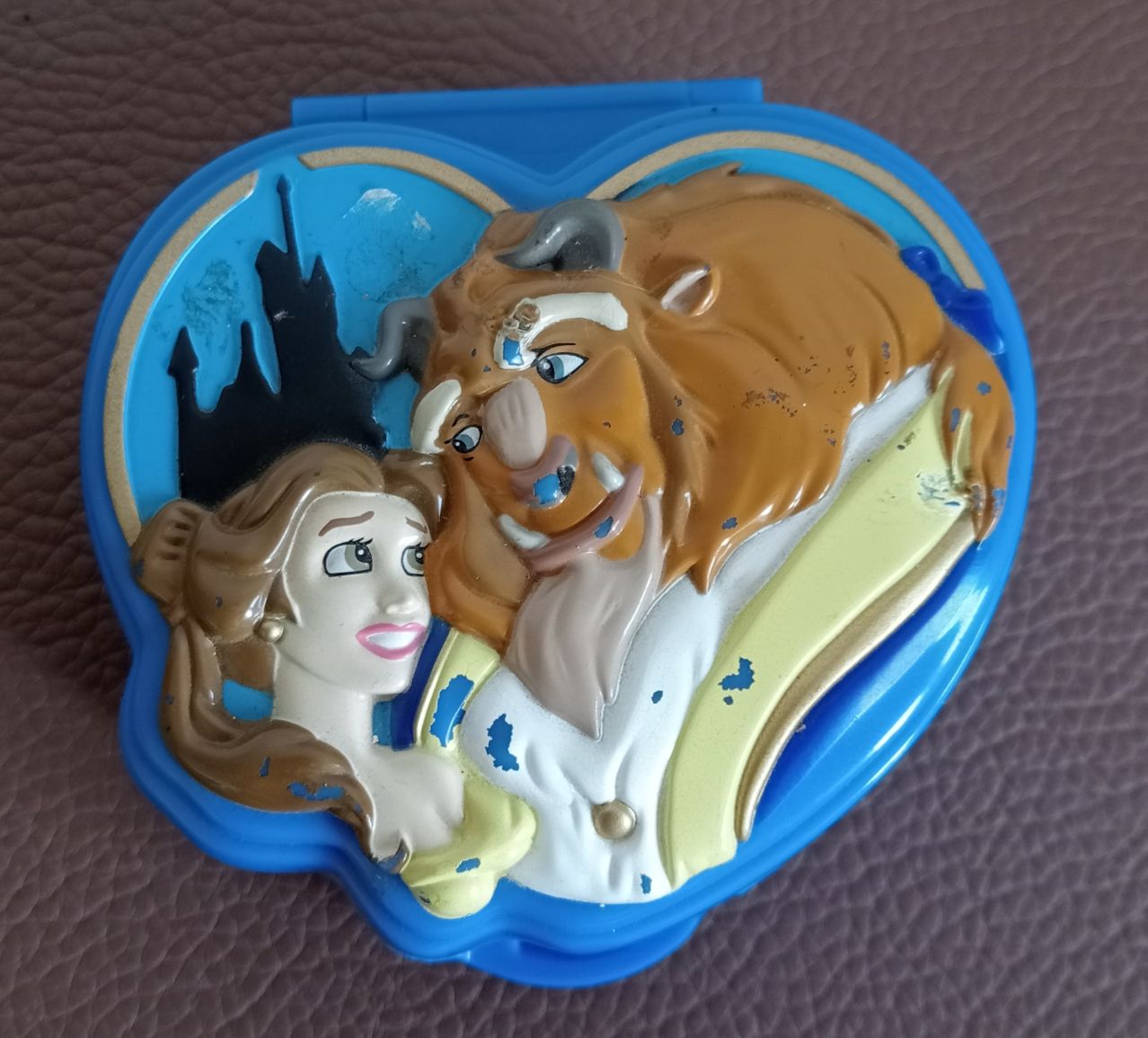 Coffret Polly Pocket Disney « La Belle et la Bête » vintage - Complet - 1995 Coffret Polly Pocket Disney « La Belle et la Bête » vintage - Complet - 1995