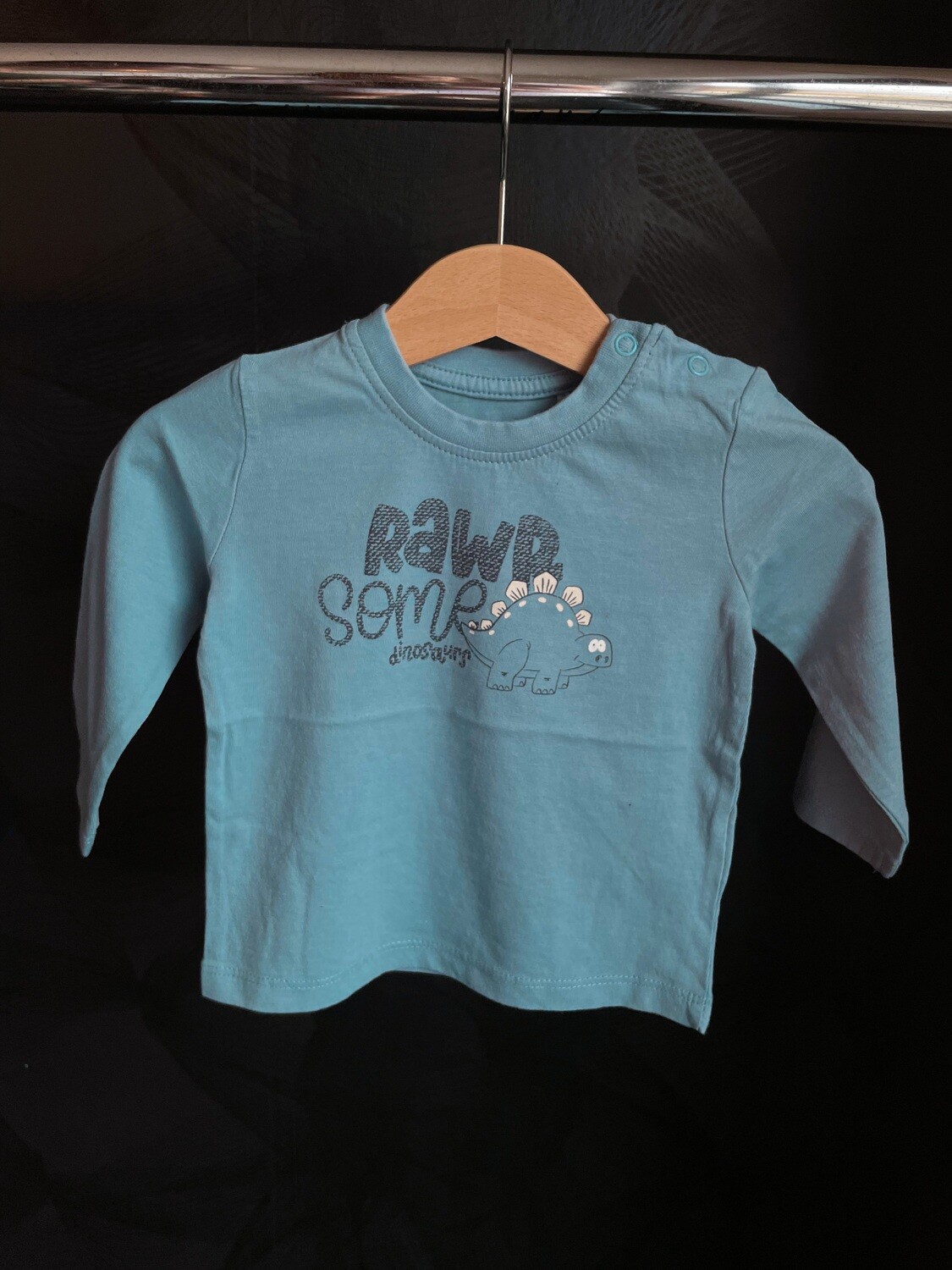 Longsleeve Dino Blauw