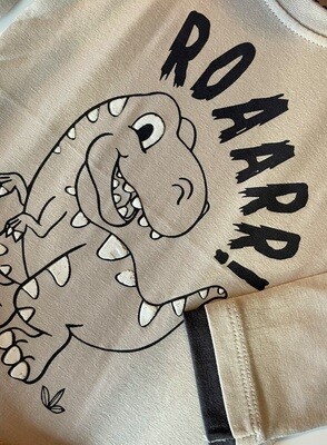 Longsleeve Dino Luxe Beige