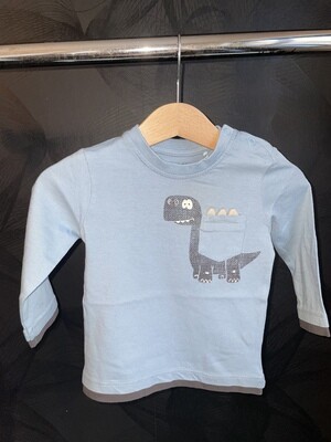 Longsleeve Dino Luxe Blauw