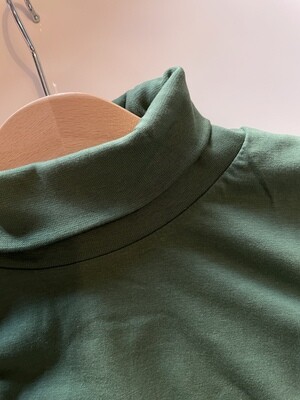 Longsleeve Rolkraag Groen