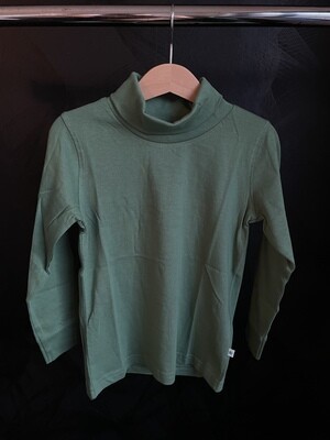 Longsleeve Rolkraag Groen