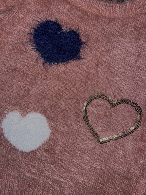 Pull Hartjes Roze