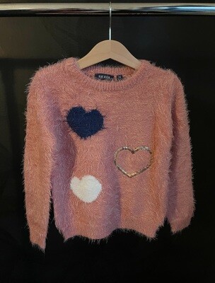 Pull Hartjes Roze