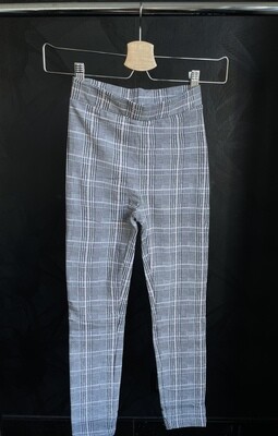 Jegging Geruit Roze