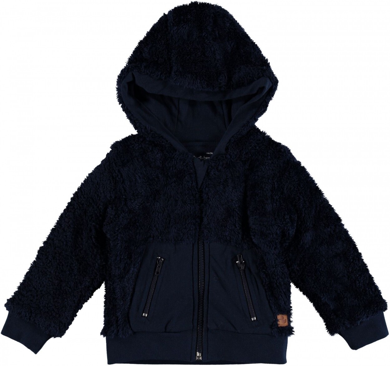 Jas Teddy donkerblauw