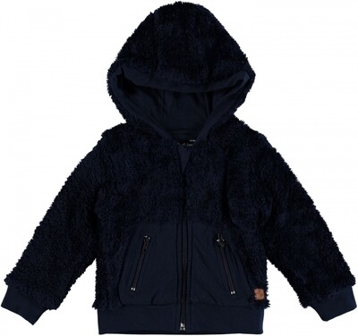 Jas Teddy donkerblauw