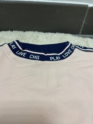 Longsleeve Cropped Roze