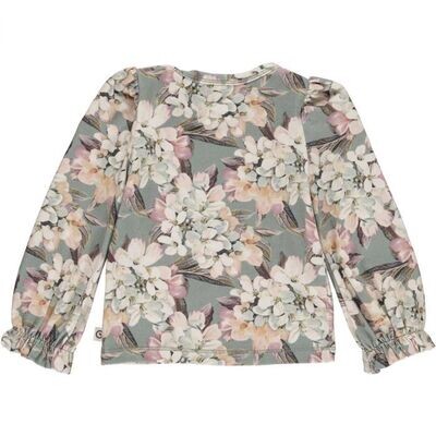 Hydrangeas longsleeve Buttercream