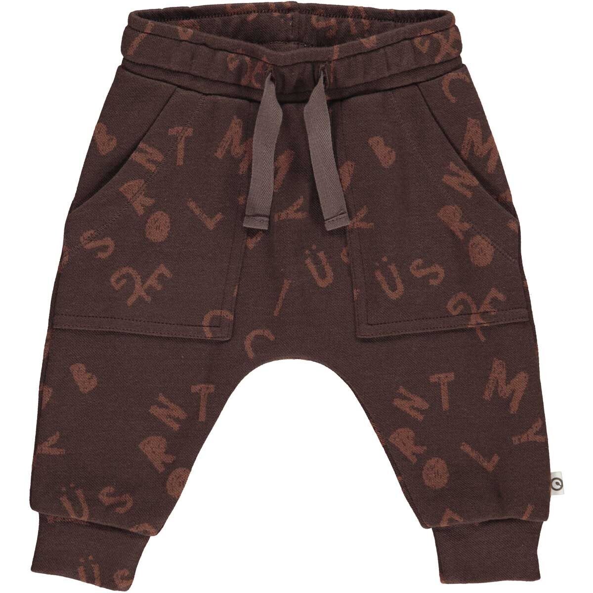 Pant pocket Letter Coffee
