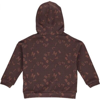 Hoodie Letter Coffee