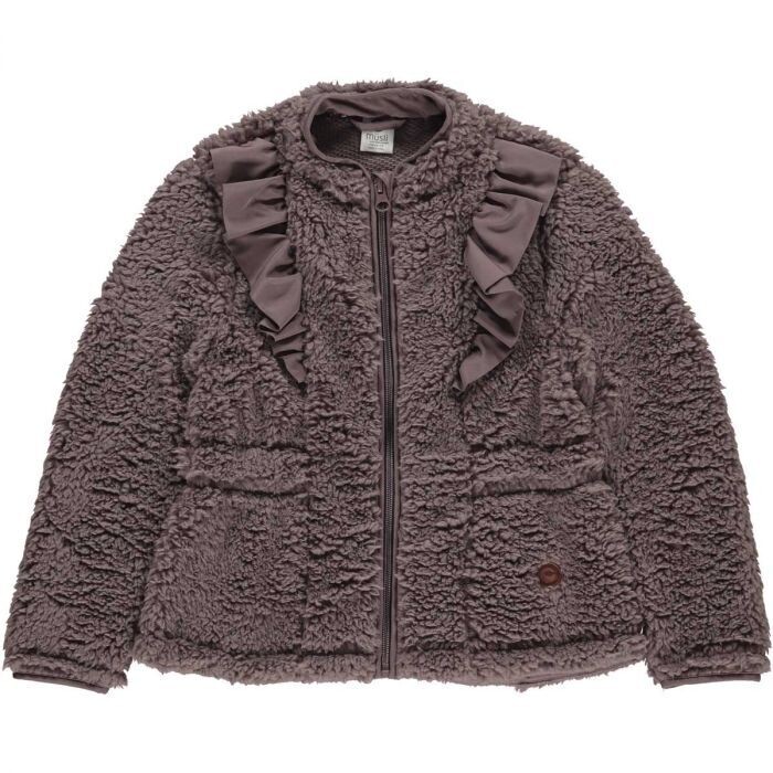 Jas Fleece Frill Grape