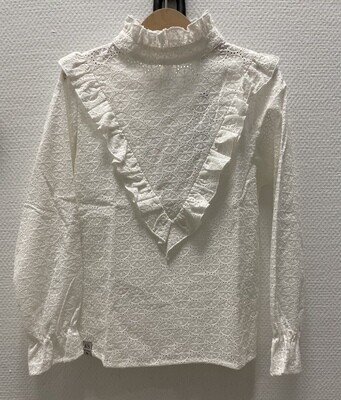 Blouse Off white Spoty