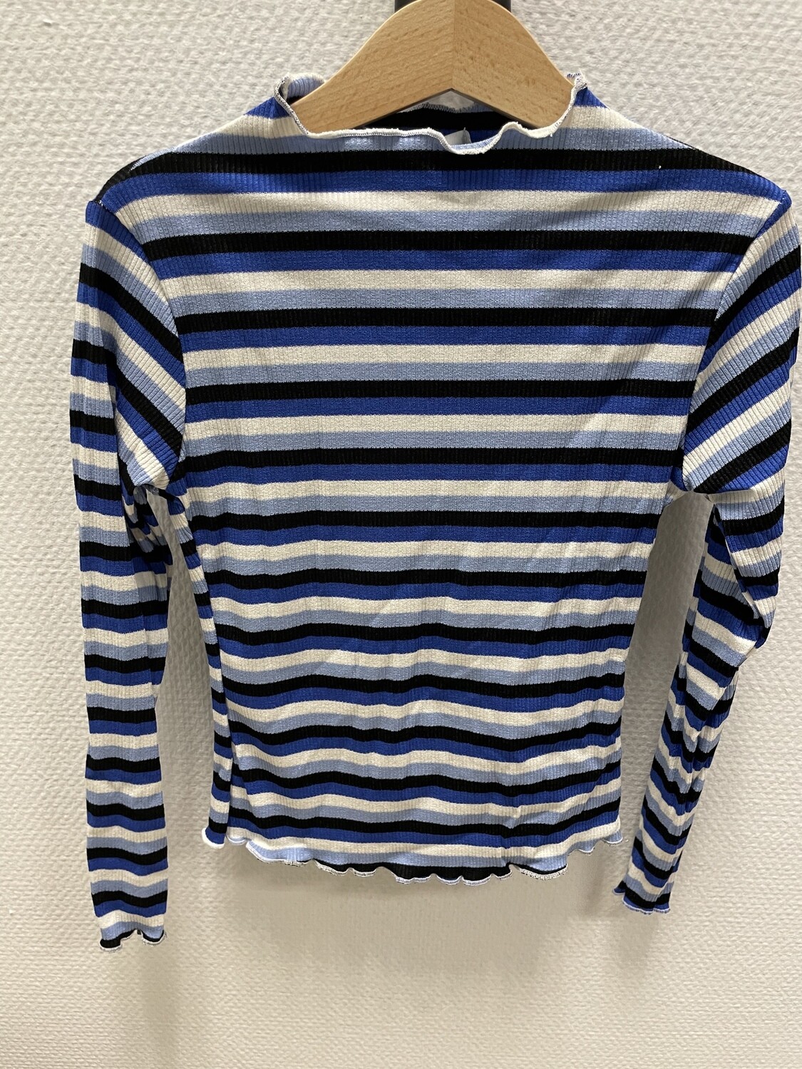 Longsleeve gestreept Blauw