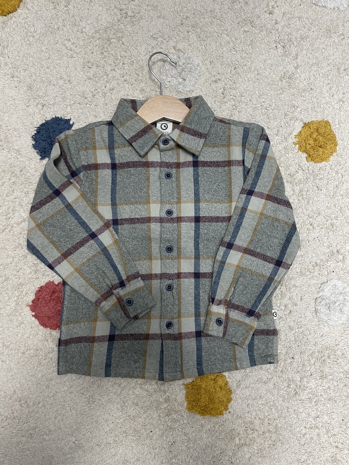 Twill shirt Indigo