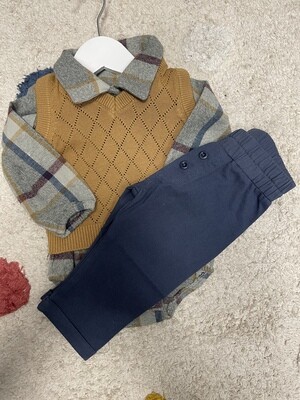 Knit pullover Cinnamon