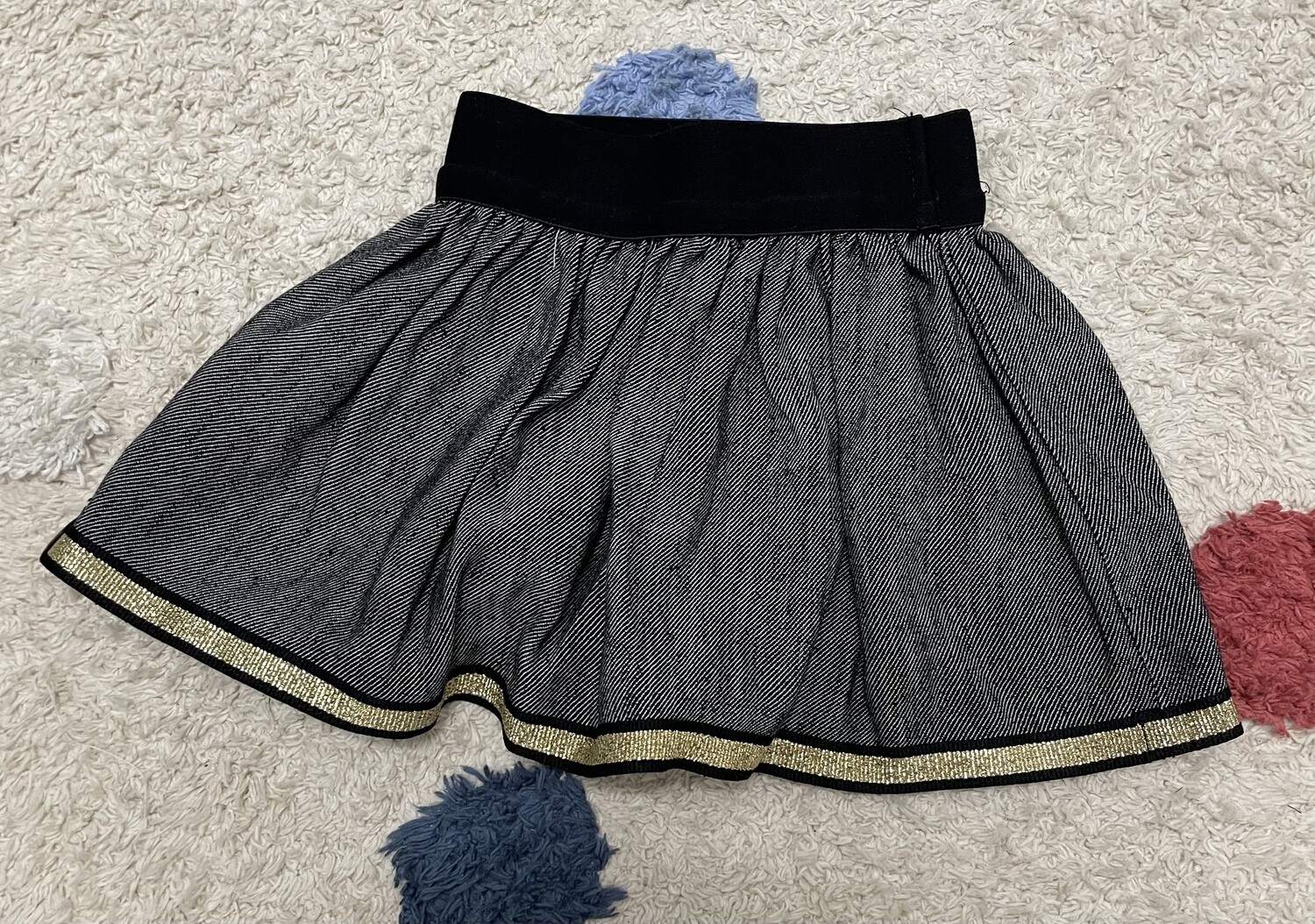 Skirt Jeans Black Karin