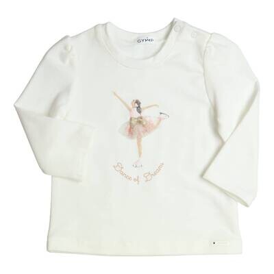 Longsleeve aerodoux dance off white