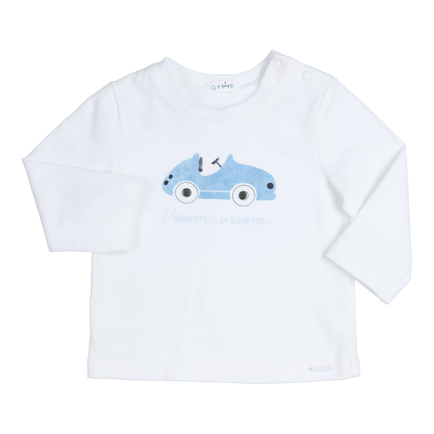 Longsleeve Aerodoux Car white