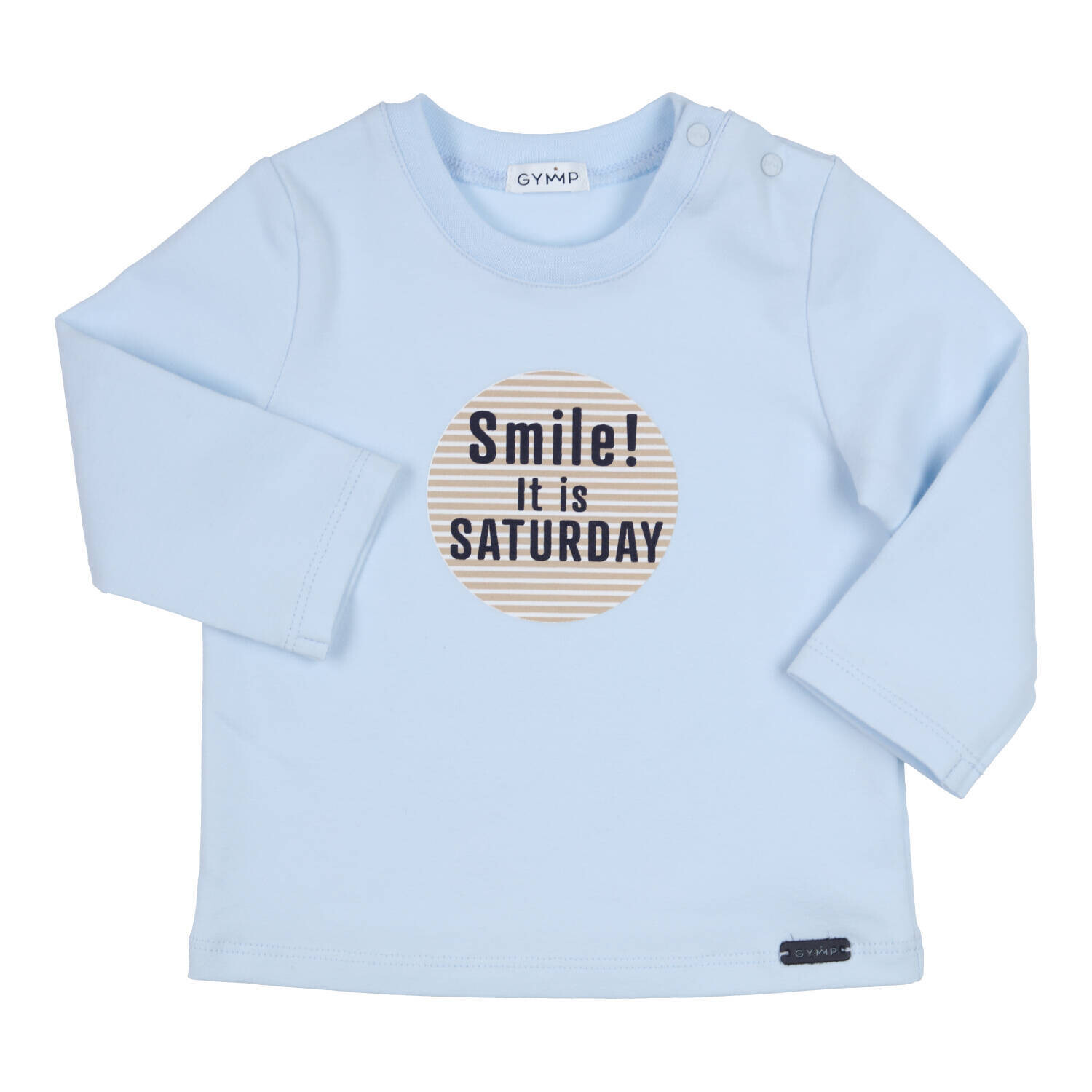 Longsleeve light blue Saturday