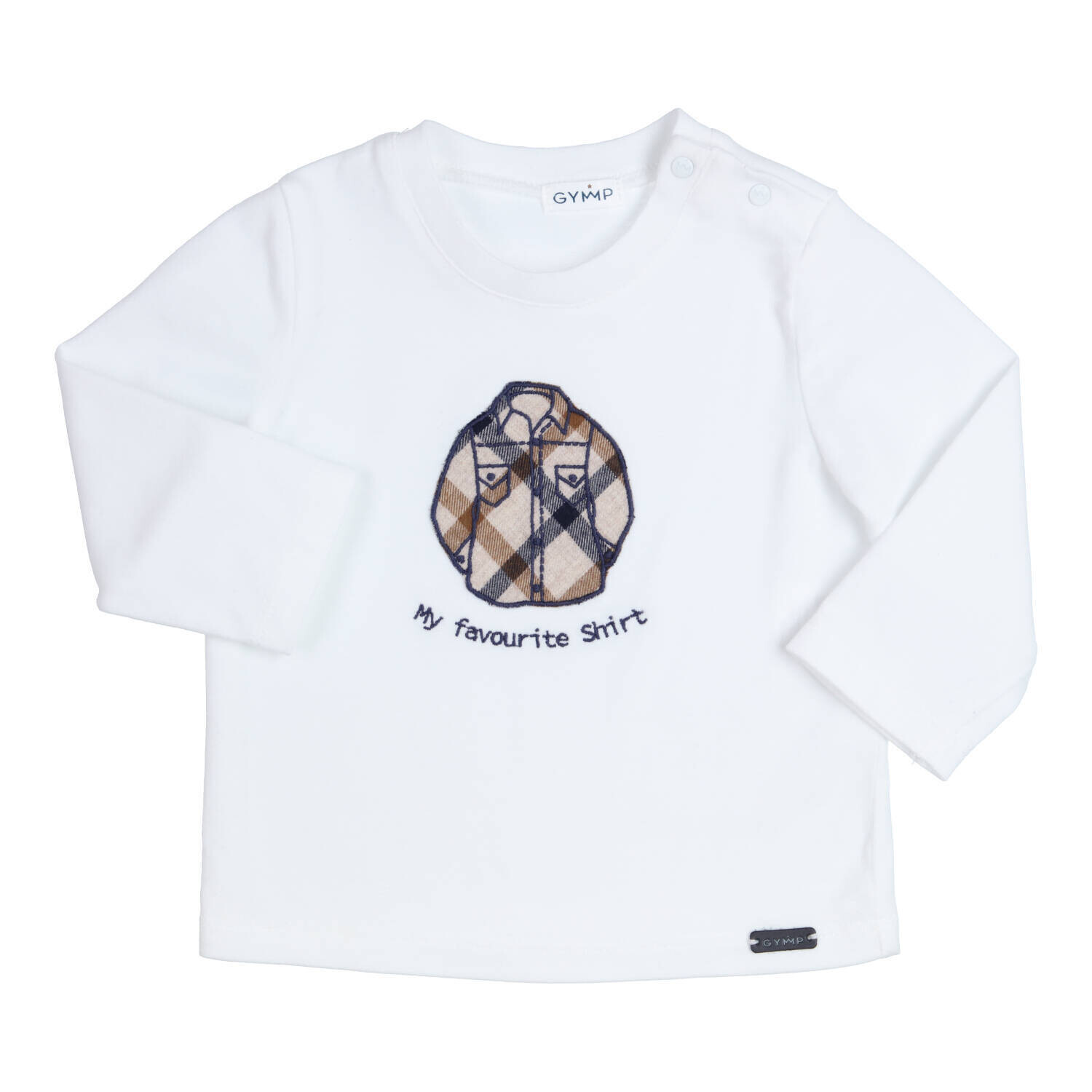 Longsleeve Shirt white Gymp