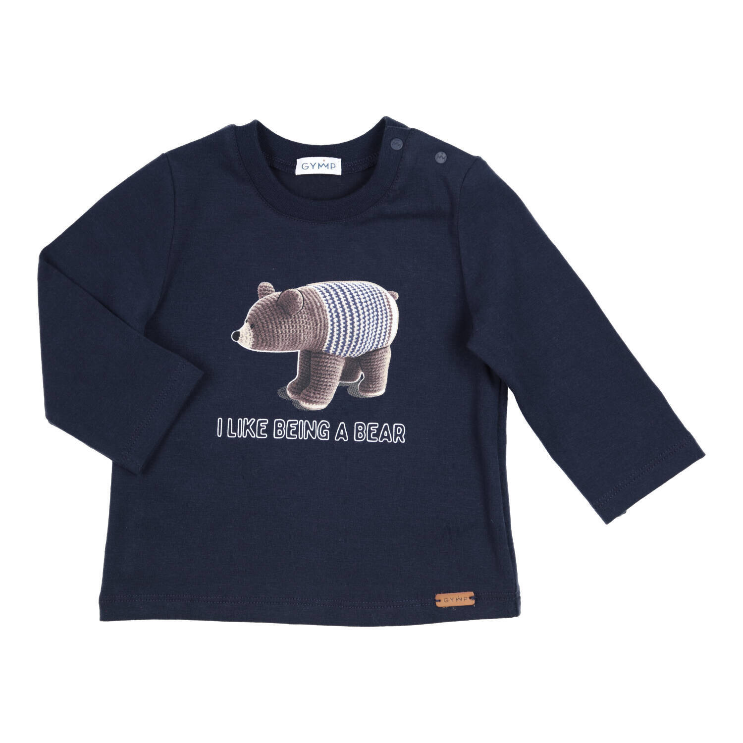 Longsleeve Navy bear