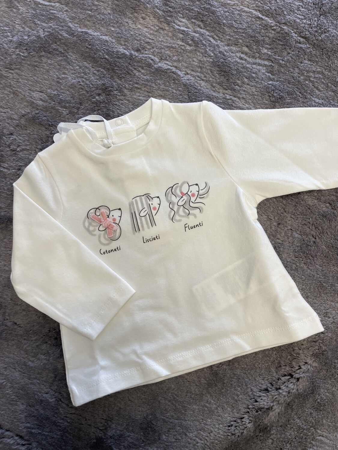 Longsleeve Muisje Offwhite