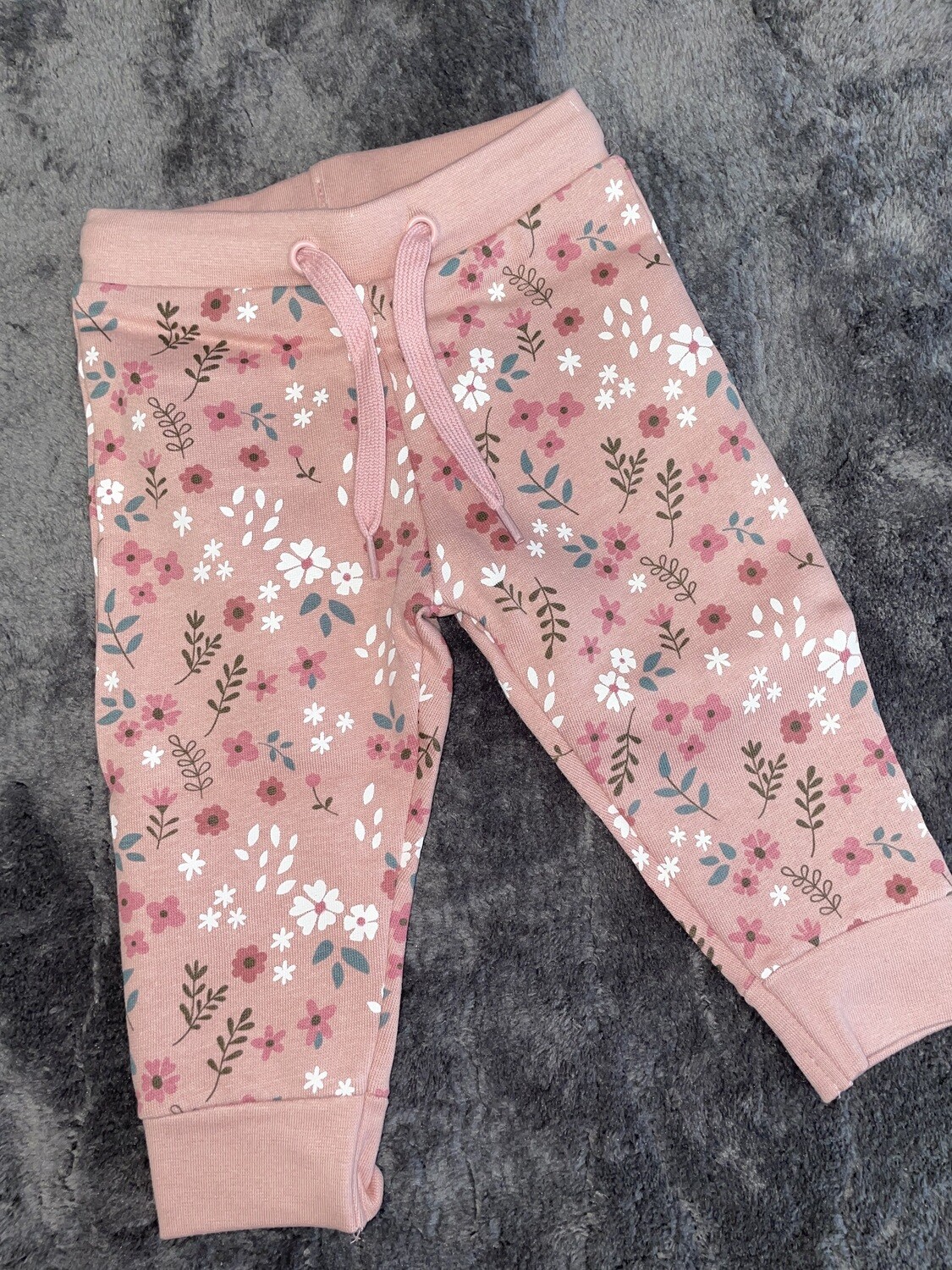 Gebloemde roze joggingbroek blue seven