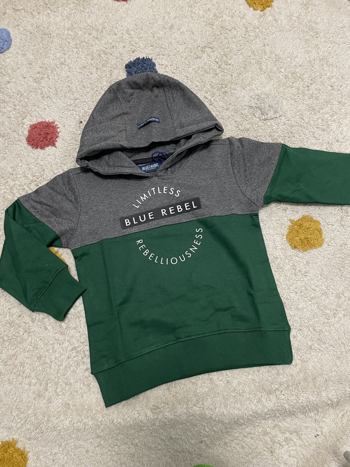 Hoodie Harland blue rebel
