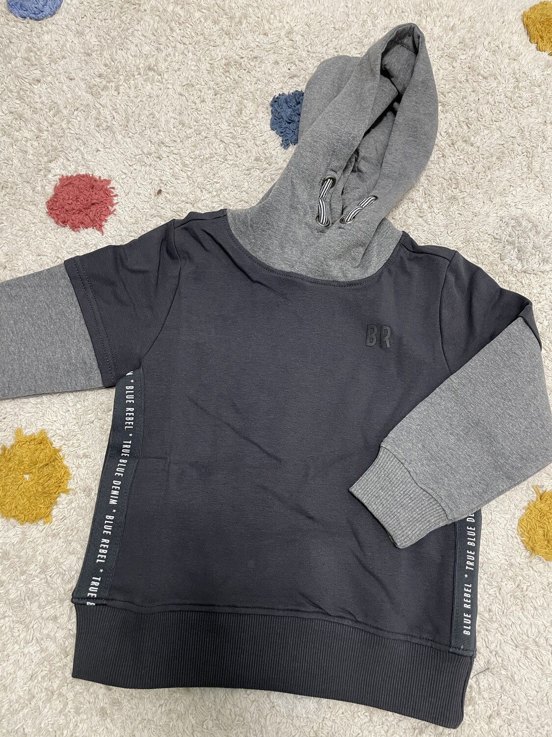 Hoodie Hudson blue rebel