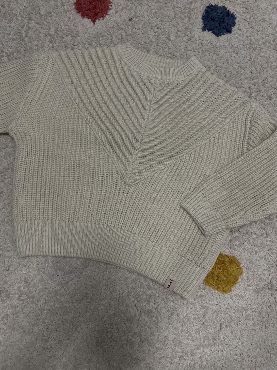 Pull Georgette Beige blue rebel