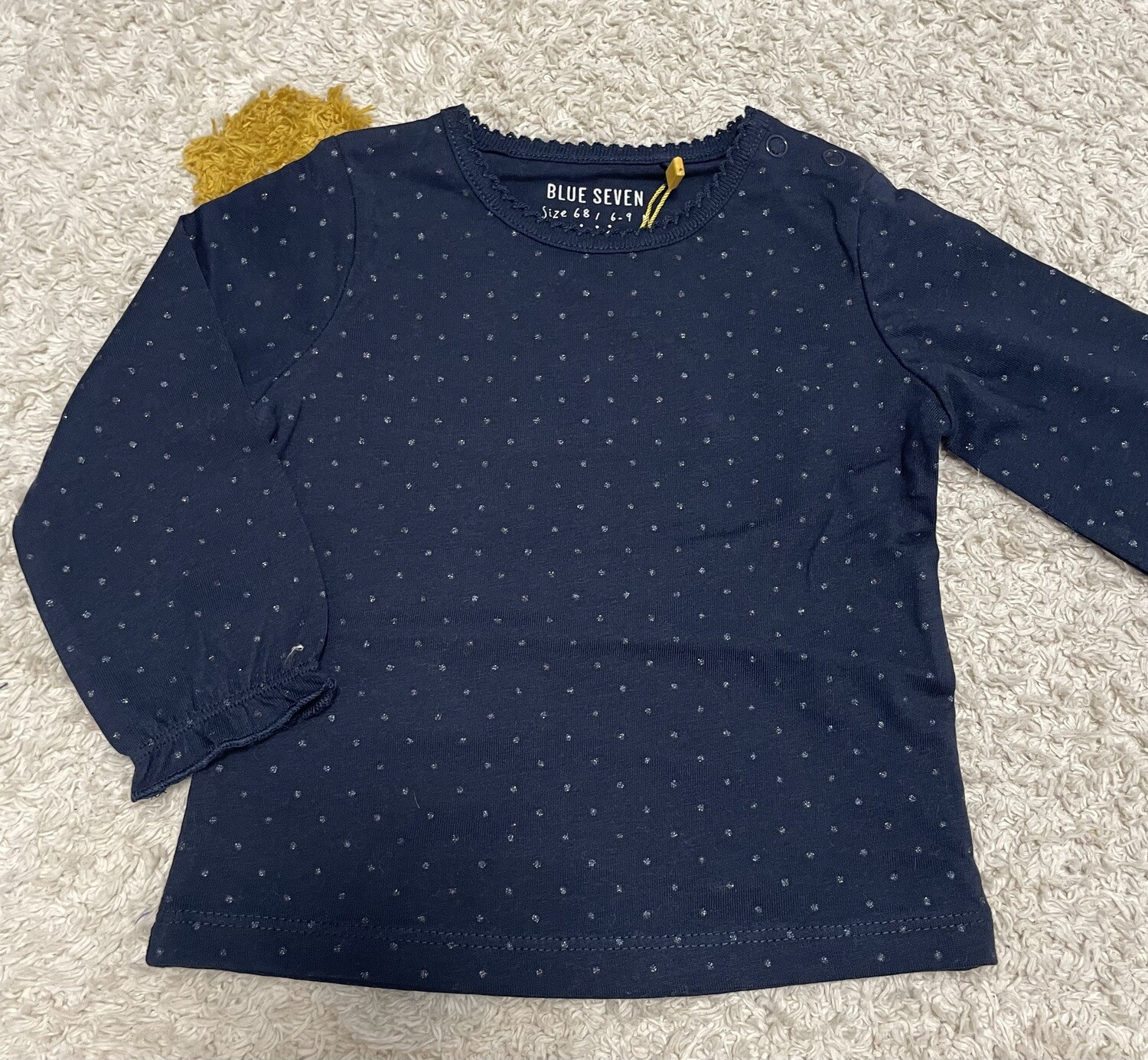 Blue Seven Longsleeve Butterfly, Maat: 68, Kleur: Navy