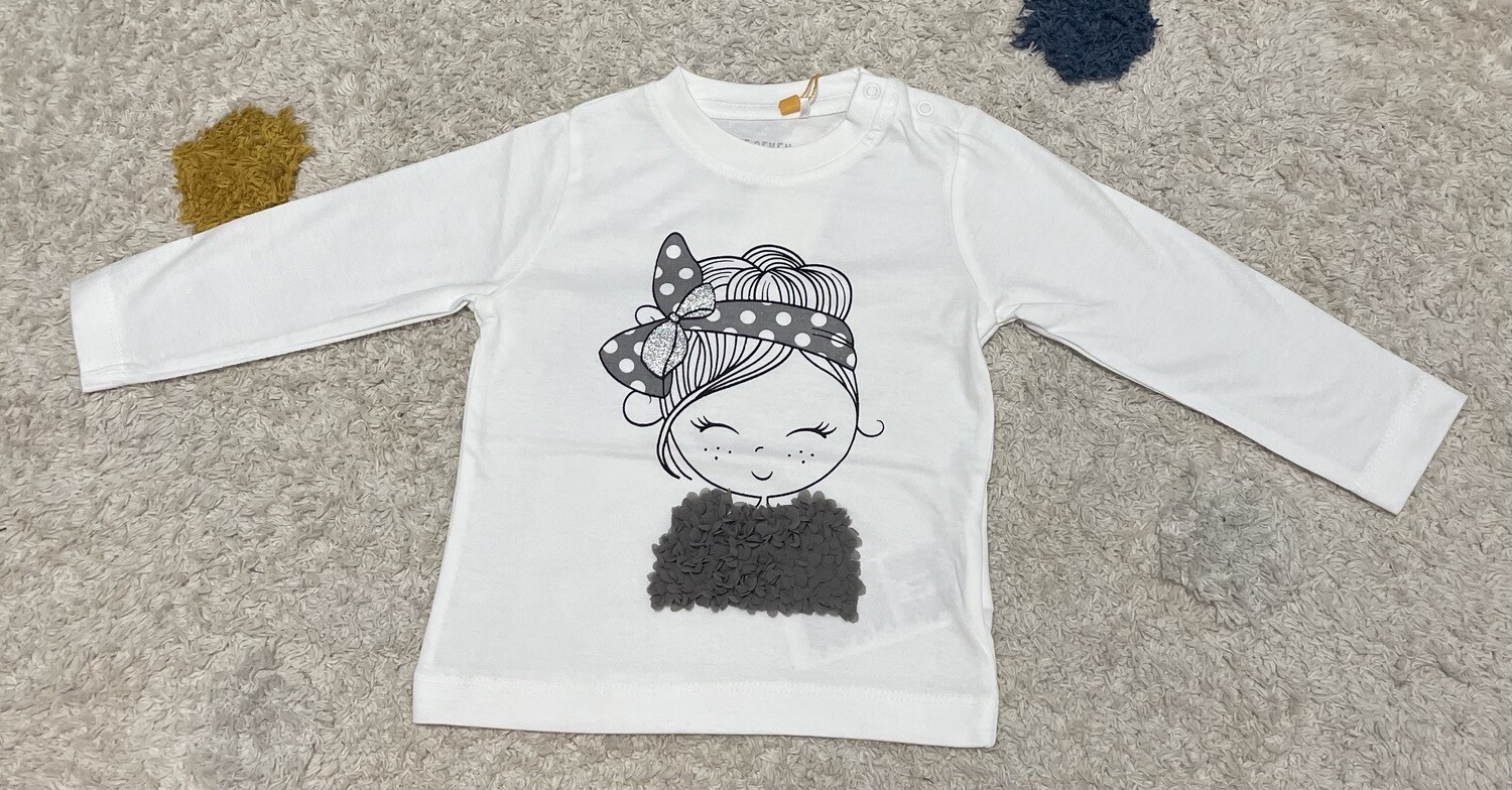 Blue Seven long sleeve glitter wit