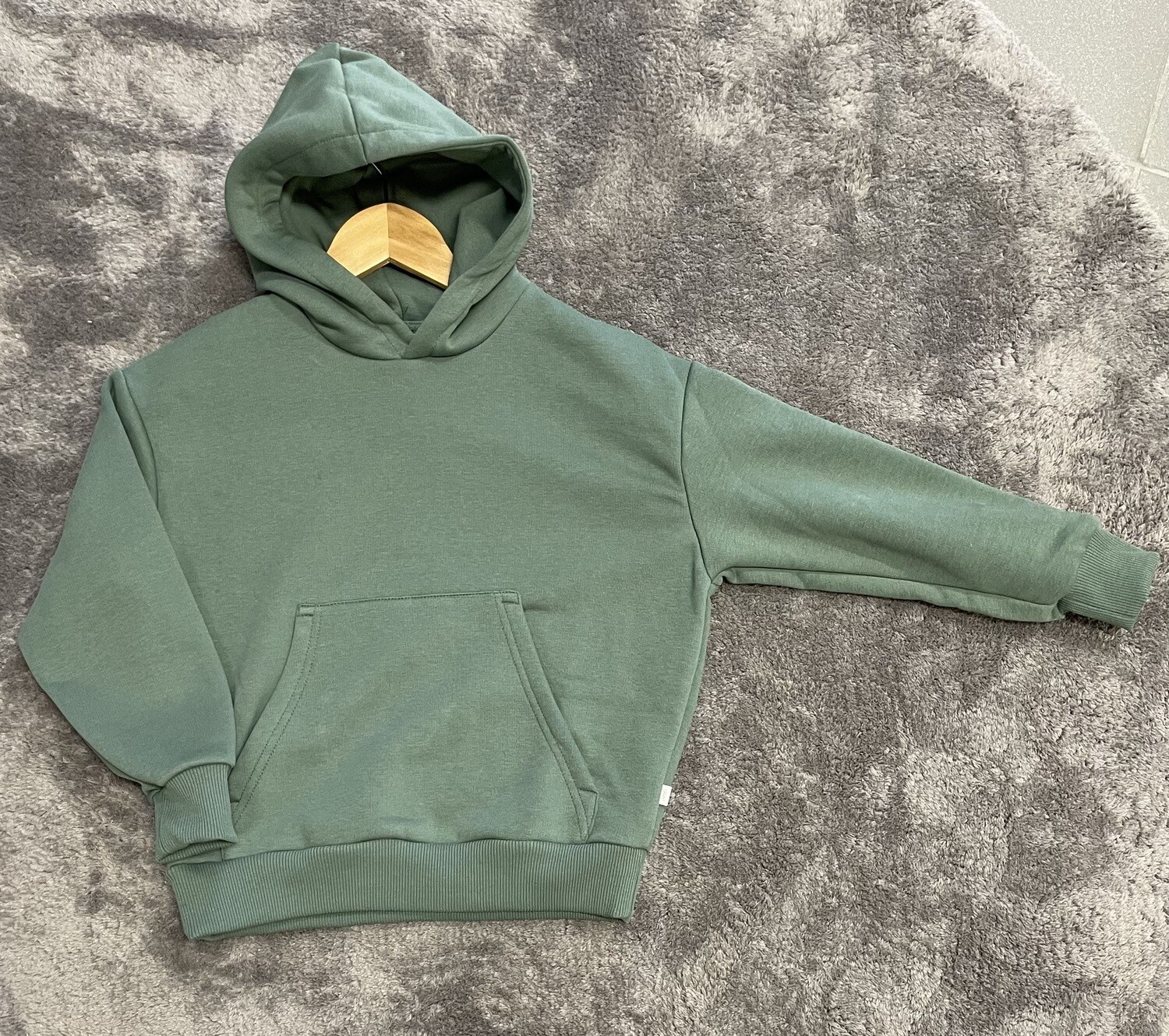Grunt Hoodie  Dust Green