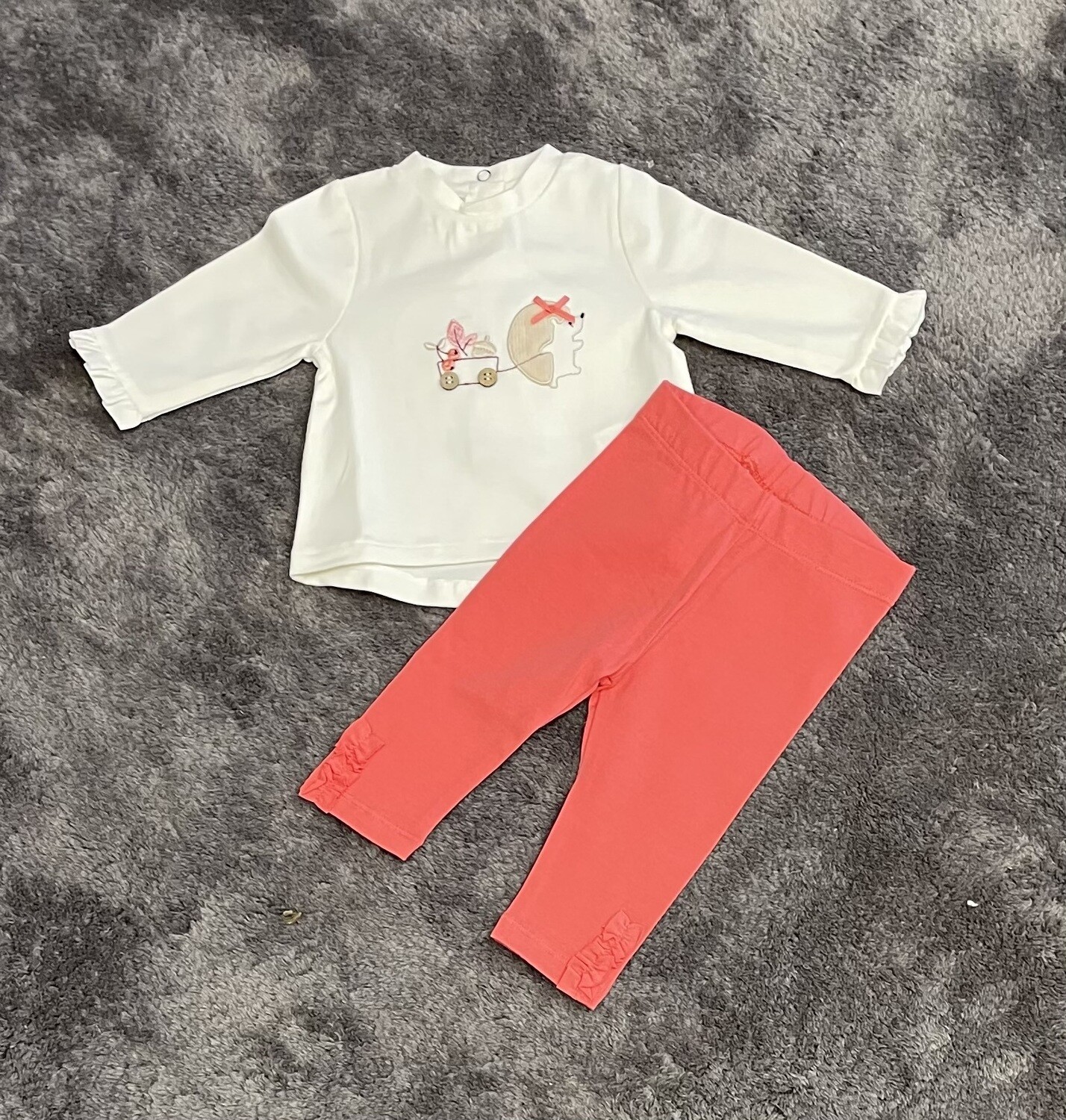 Minibanda set longsleeve en legging egel