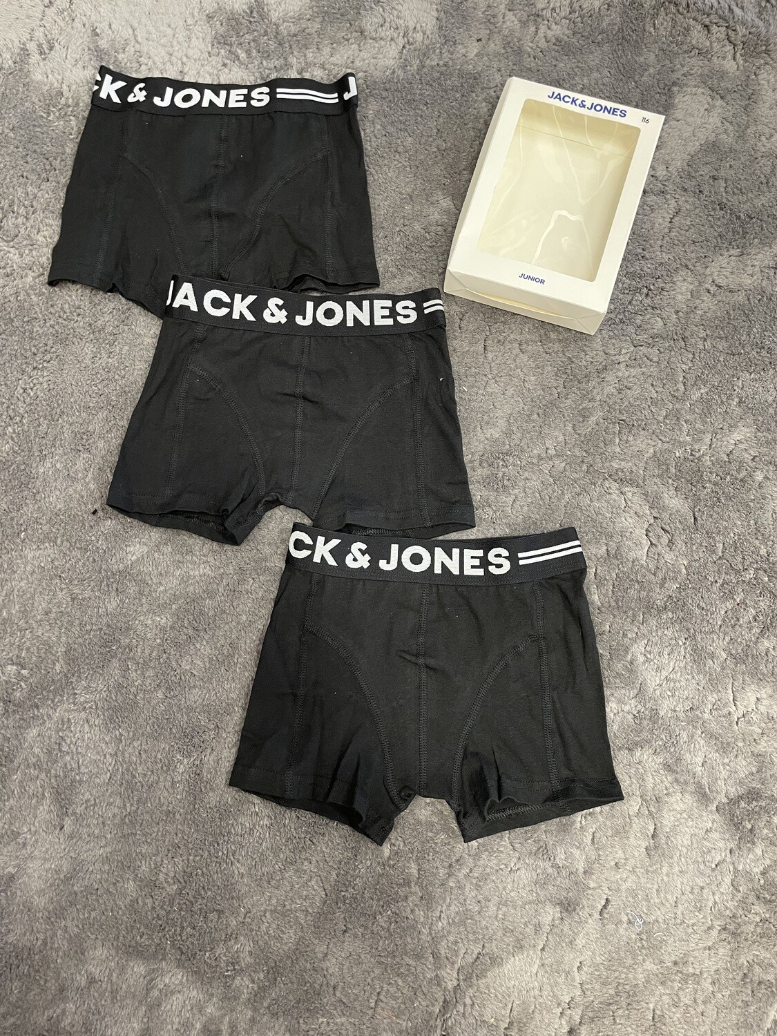 Jack&amp;Jones 3-pack ondergoed zwart