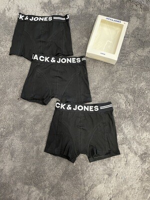 Jack&amp;Jones 3-pack ondergoed zwart